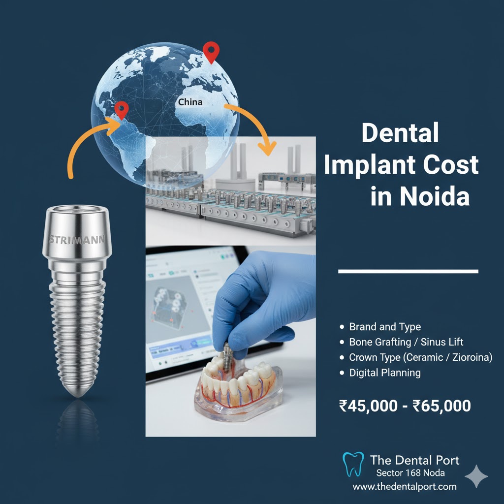 Straumann & China: How Global Pricing Affects Dental Implants in Noida | The Dental Port